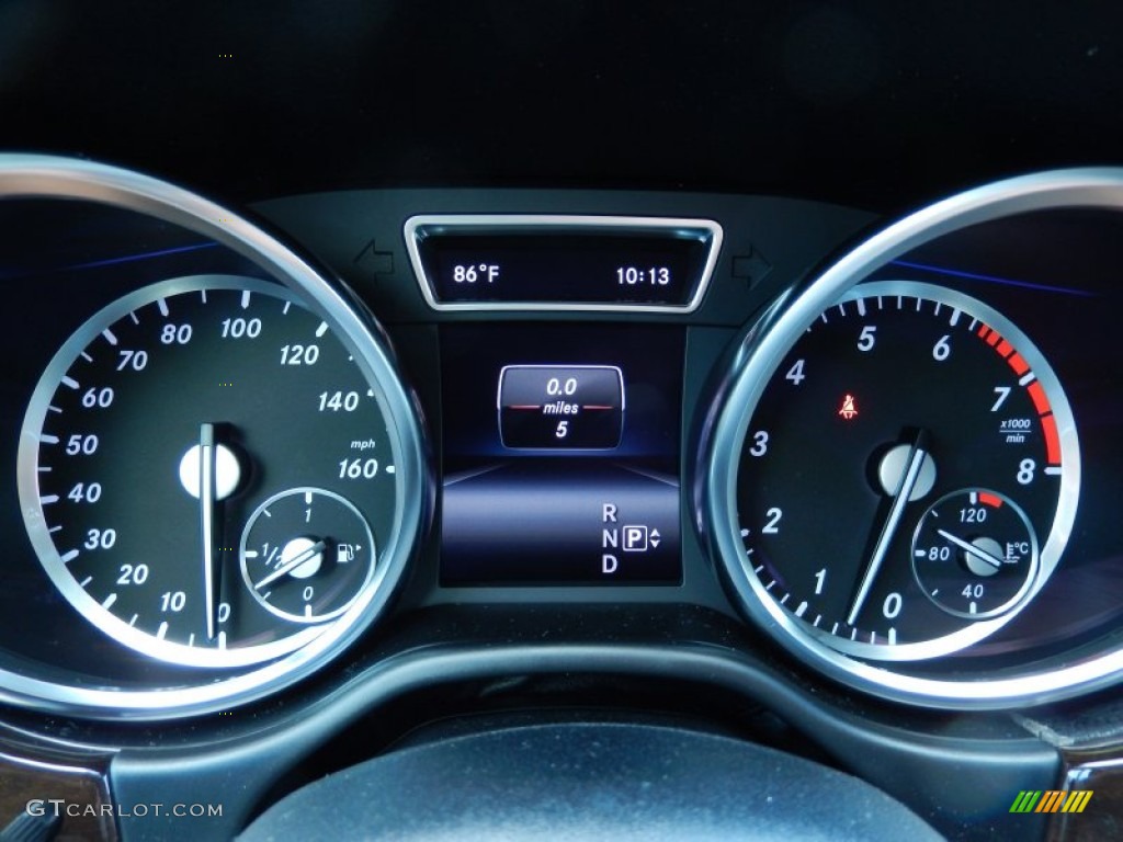 2014 Mercedes-Benz ML 350 Gauges Photo #84350697