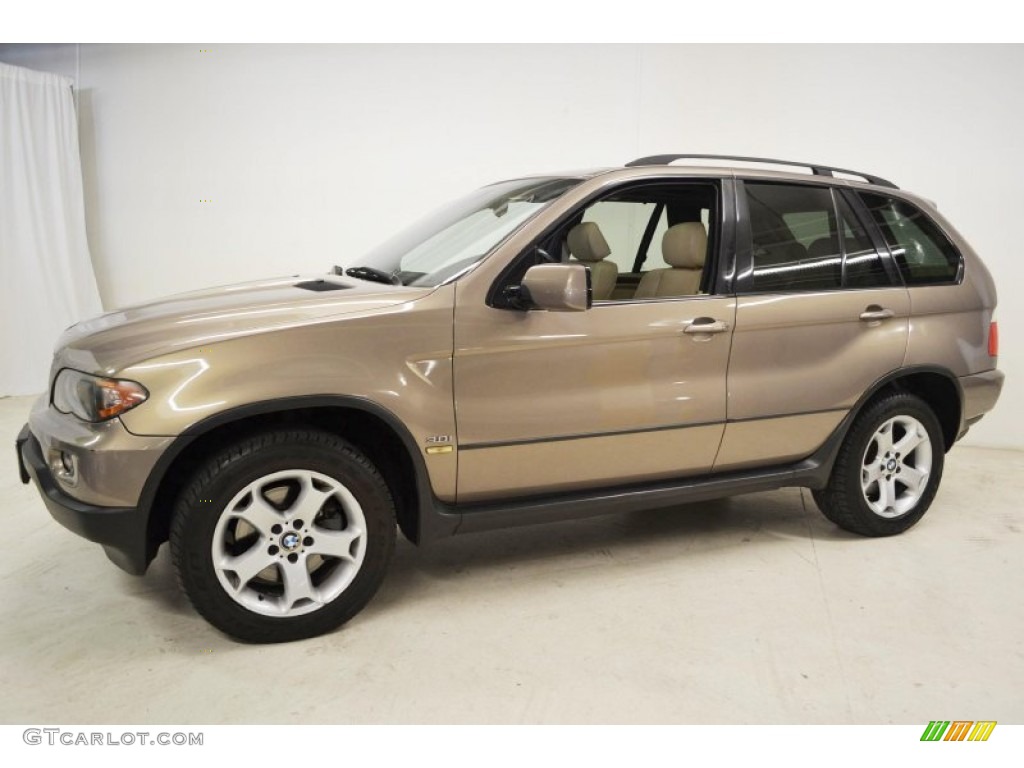 2006 X5 3.0i - Kalahari Beige Metallic / Beige photo #6