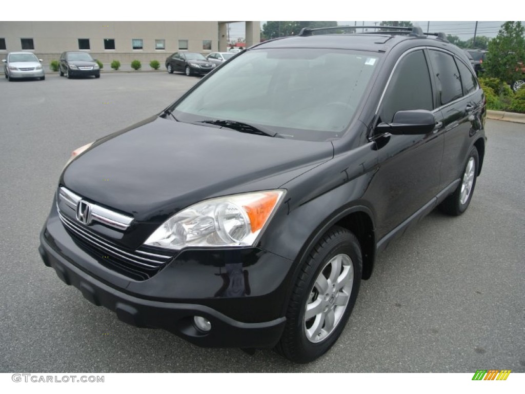 2007 CR-V EX-L - Nighthawk Black Pearl / Black photo #1