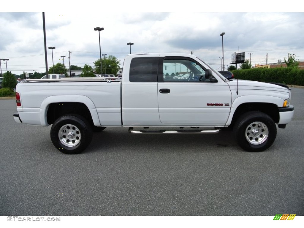 Bright White 1998 Dodge Ram 1500 Laramie SLT Extended Cab 4x4 Exterior Photo #84352089