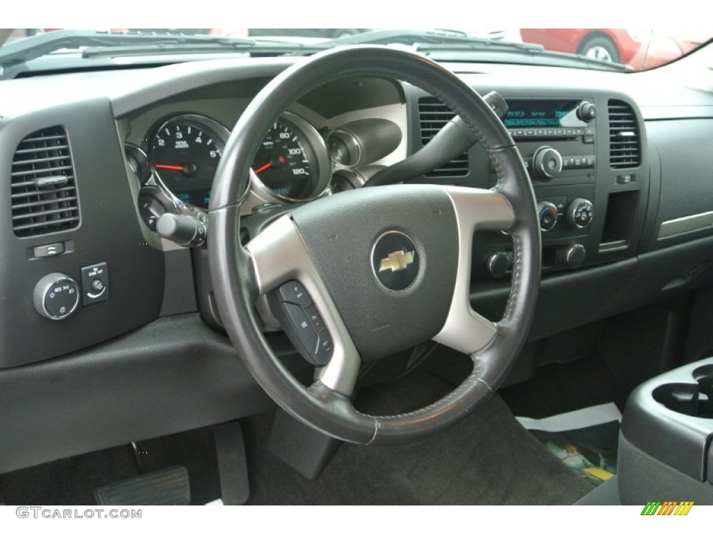 2010 Silverado 1500 LT Extended Cab - Black / Ebony photo #22