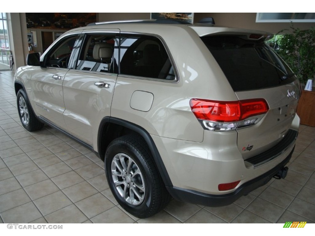 2014 Grand Cherokee Limited - Cashmere Pearl / New Zealand Black/Light Frost photo #2