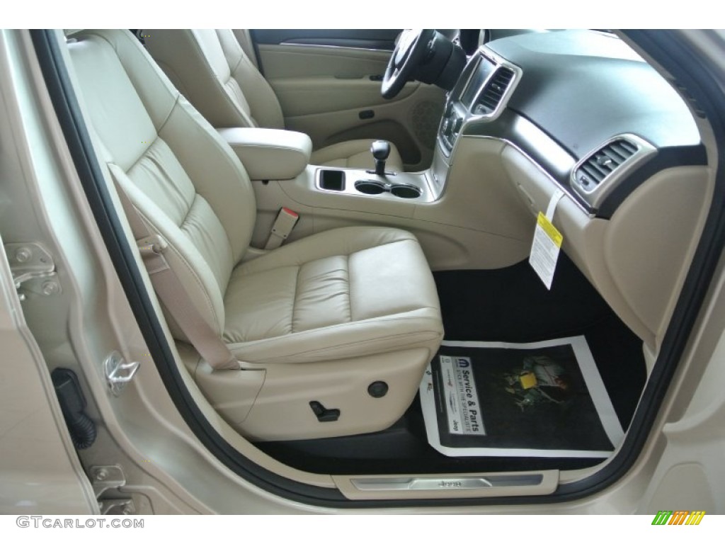 2014 Grand Cherokee Limited - Cashmere Pearl / New Zealand Black/Light Frost photo #16