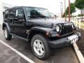 Black - Wrangler Unlimited Sahara 4x4 Photo No. 2