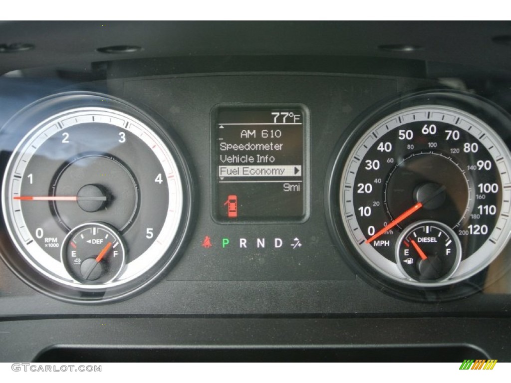 2013 3500 Tradesman Crew Cab 4x4 Dually - Mineral Gray Metallic / Black/Diesel Gray photo #14