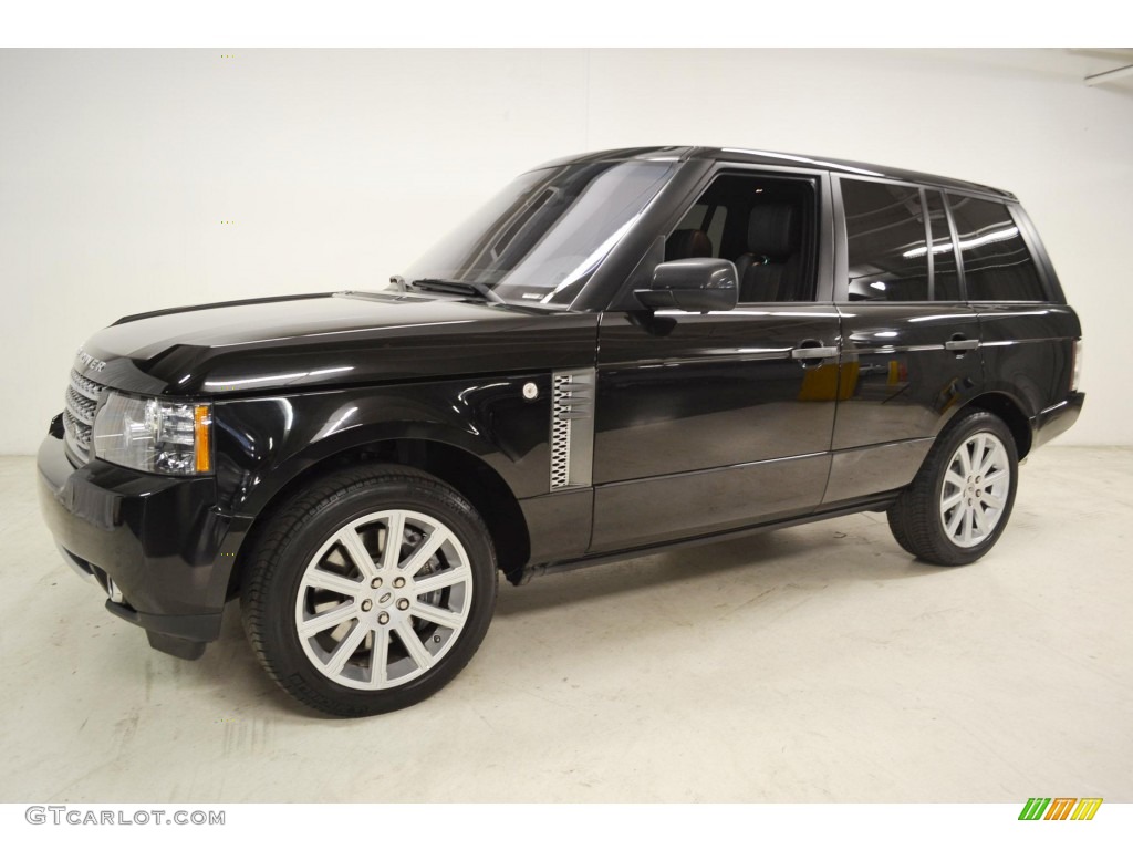 Santorini Black Pearl 2010 Land Rover Range Rover Supercharged Exterior Photo #84354201