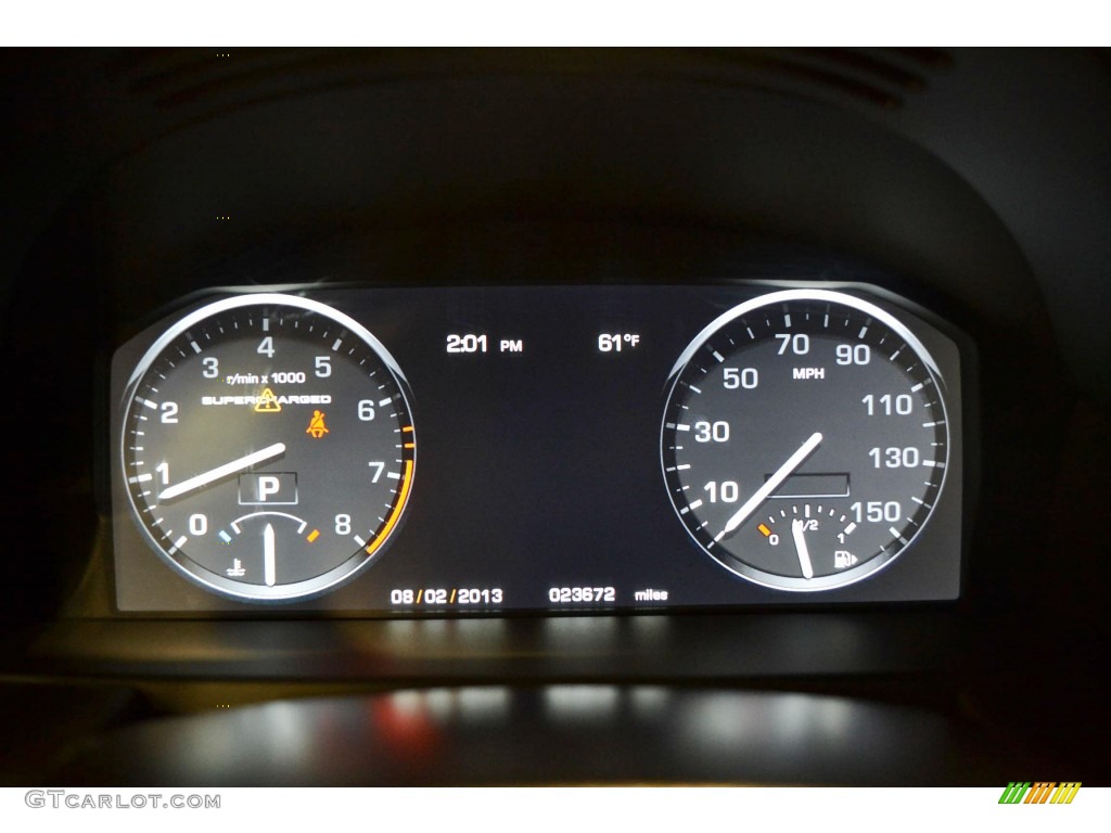 2010 Land Rover Range Rover Supercharged Gauges Photo #84354492