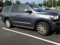 2010 Slate Gray Metallic Toyota Sequoia Platinum  photo #2