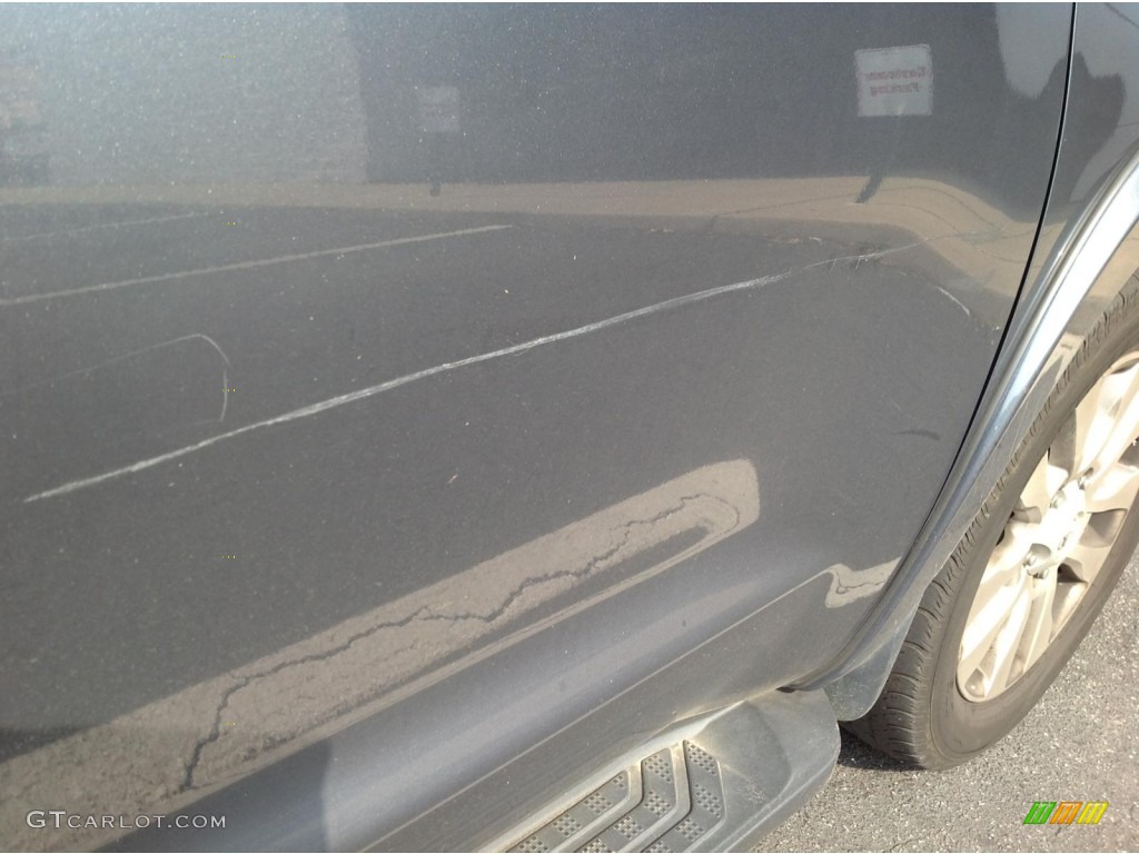 2010 Sequoia Platinum - Slate Gray Metallic / Graphite photo #13