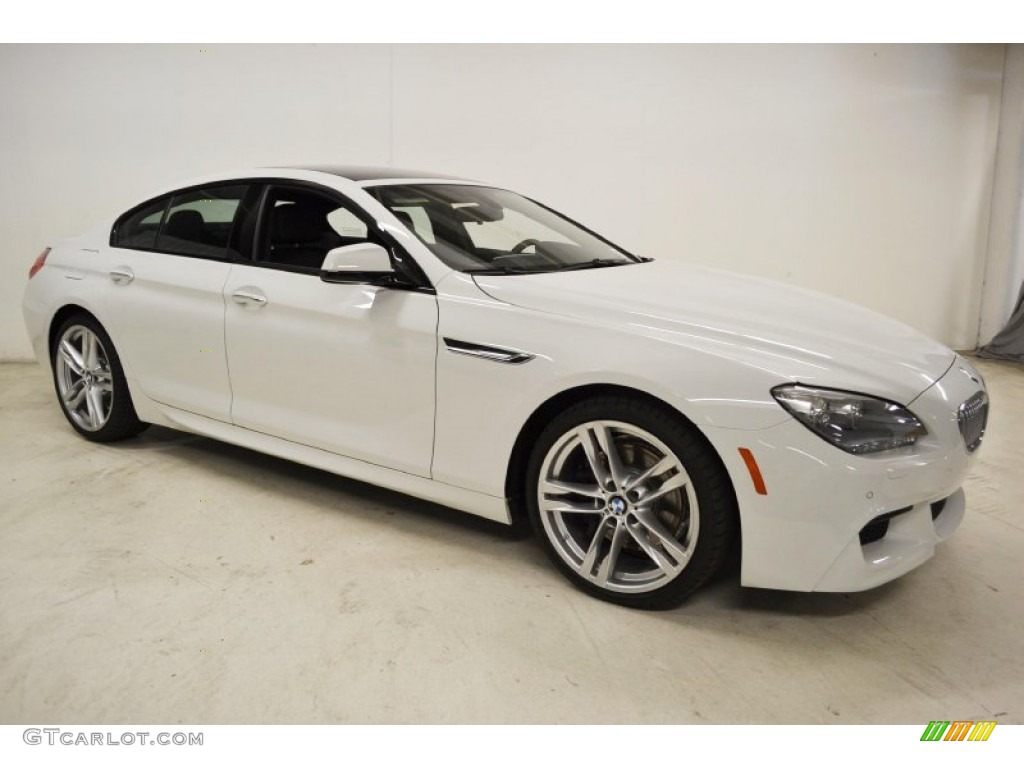 Alpine White 2014 BMW 6 Series 650i Gran Coupe Exterior Photo #84354831
