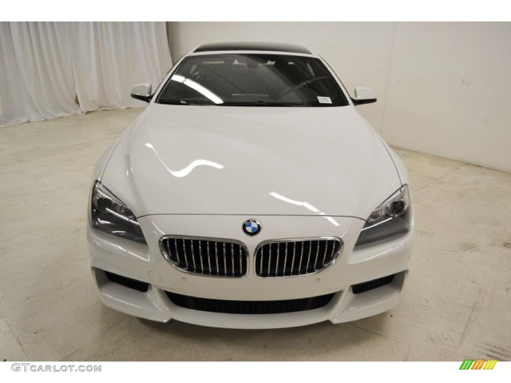 Alpine White 2014 BMW 6 Series 650i Gran Coupe Exterior Photo #84354840