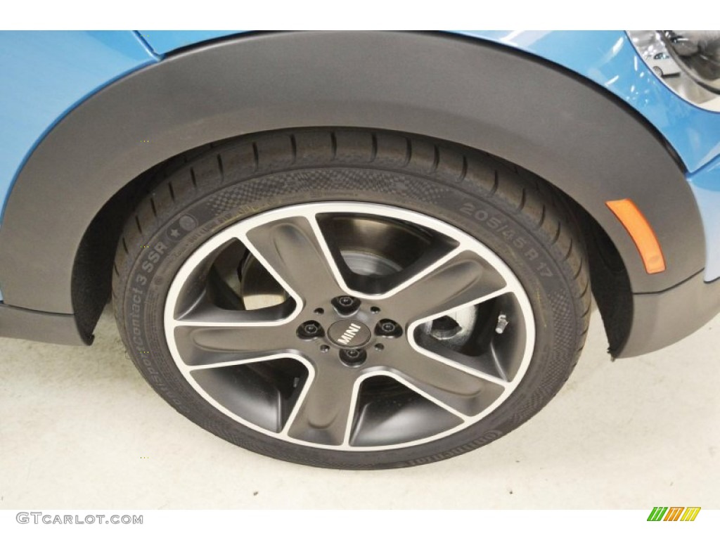 2013 Cooper S Clubman - Kite Blue / Carbon Black photo #3