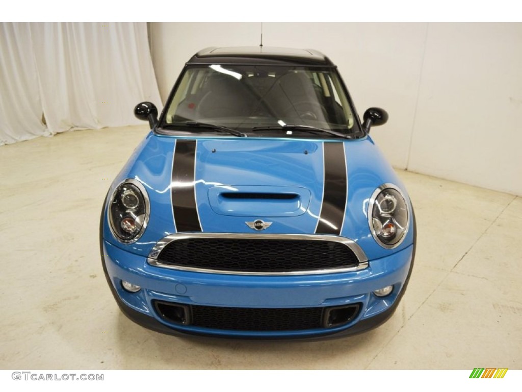 2013 Cooper S Clubman - Kite Blue / Carbon Black photo #4