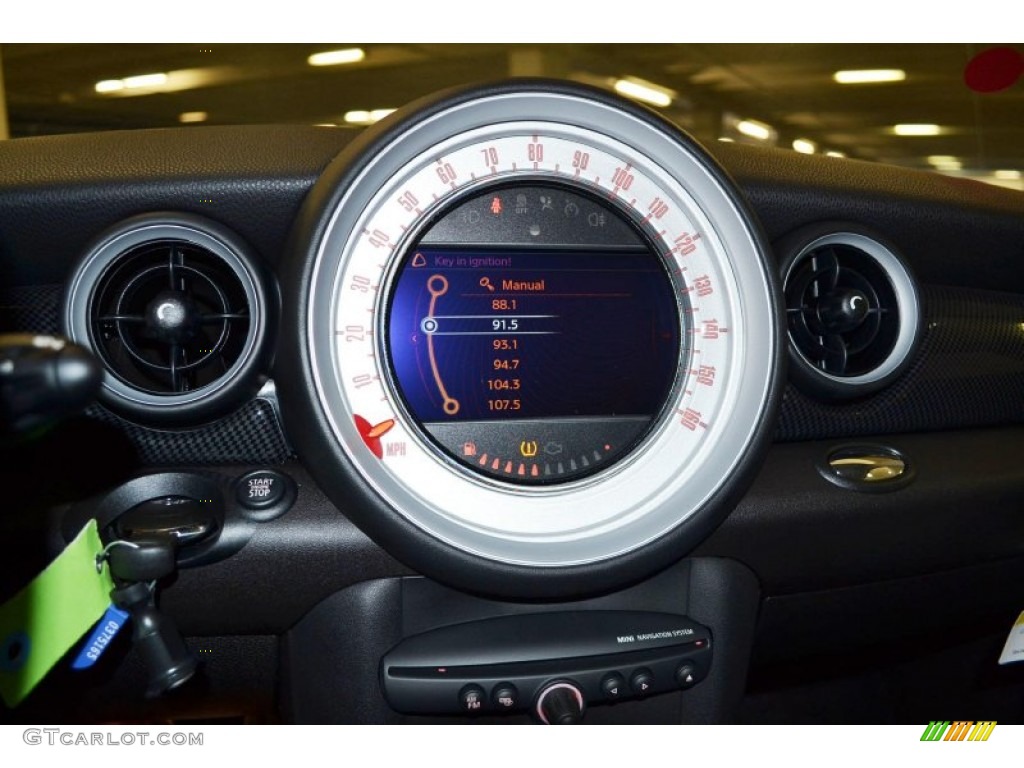 2013 Cooper S Clubman - Kite Blue / Carbon Black photo #8