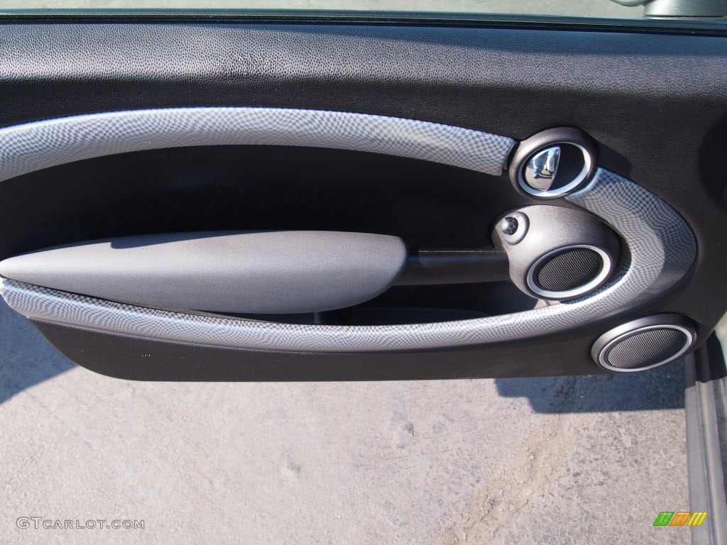 2010 Cooper S Hardtop - Pepper White / Grey/Carbon Black photo #14