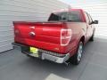 2010 Red Candy Metallic Ford F150 Lariat SuperCrew  photo #4