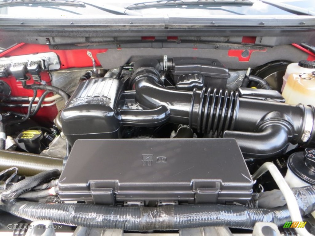 2010 F150 Lariat SuperCrew - Red Candy Metallic / Black photo #21