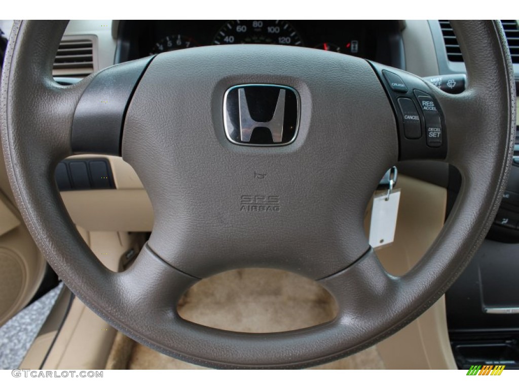 2004 Honda Accord LX Sedan Steering Wheel Photos