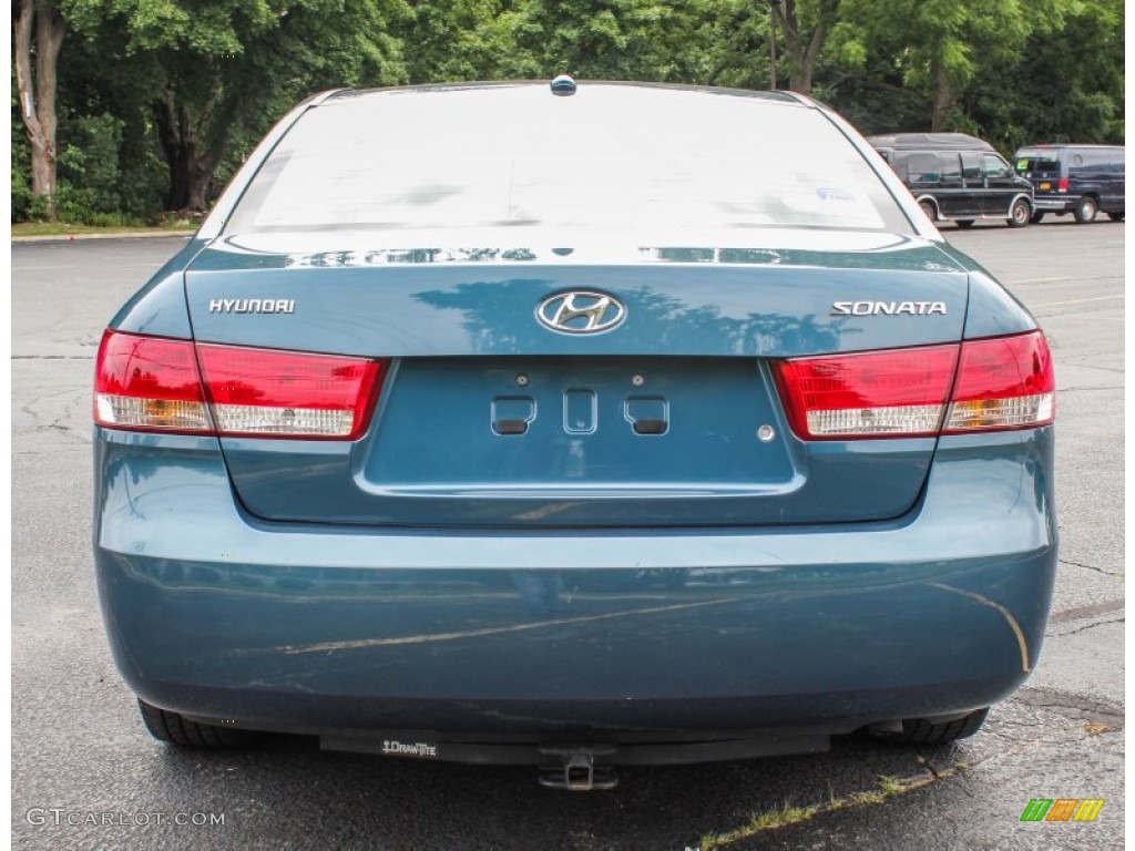 2007 Sonata GLS - Aqua Blue / Beige photo #5