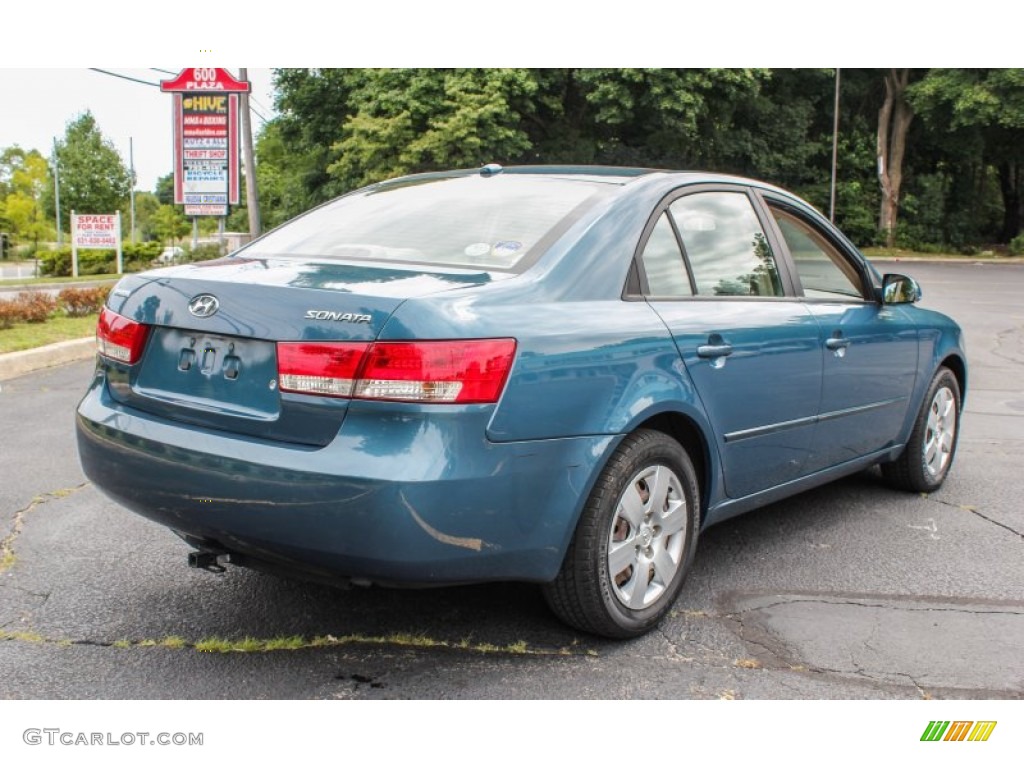 2007 Sonata GLS - Aqua Blue / Beige photo #6