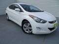 2012 Shimmering White Hyundai Elantra GLS  photo #1