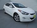 2012 Shimmering White Hyundai Elantra GLS  photo #2