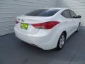 2012 Shimmering White Hyundai Elantra GLS  photo #4