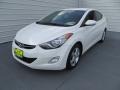 2012 Shimmering White Hyundai Elantra GLS  photo #7