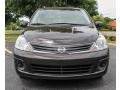 2012 Espresso Black Nissan Versa 1.8 S Hatchback  photo #2