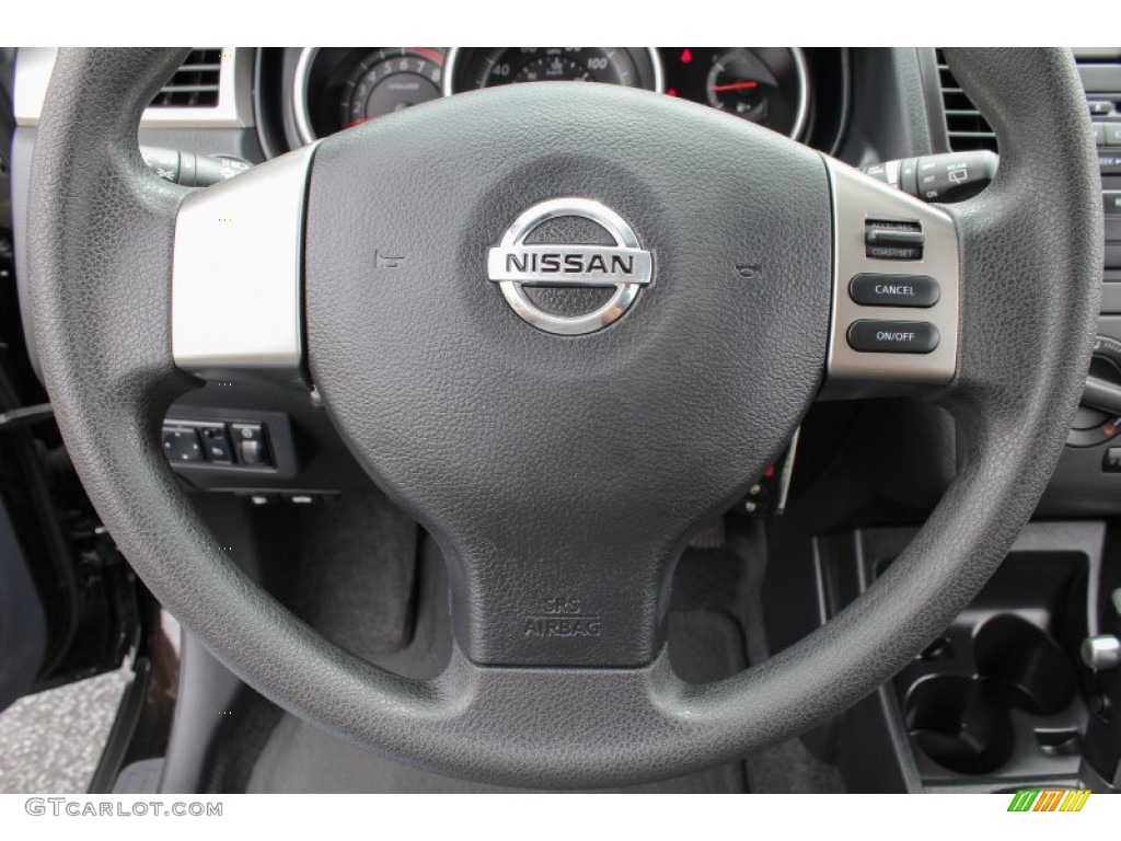 2012 Nissan Versa 1.8 S Hatchback Steering Wheel Photos