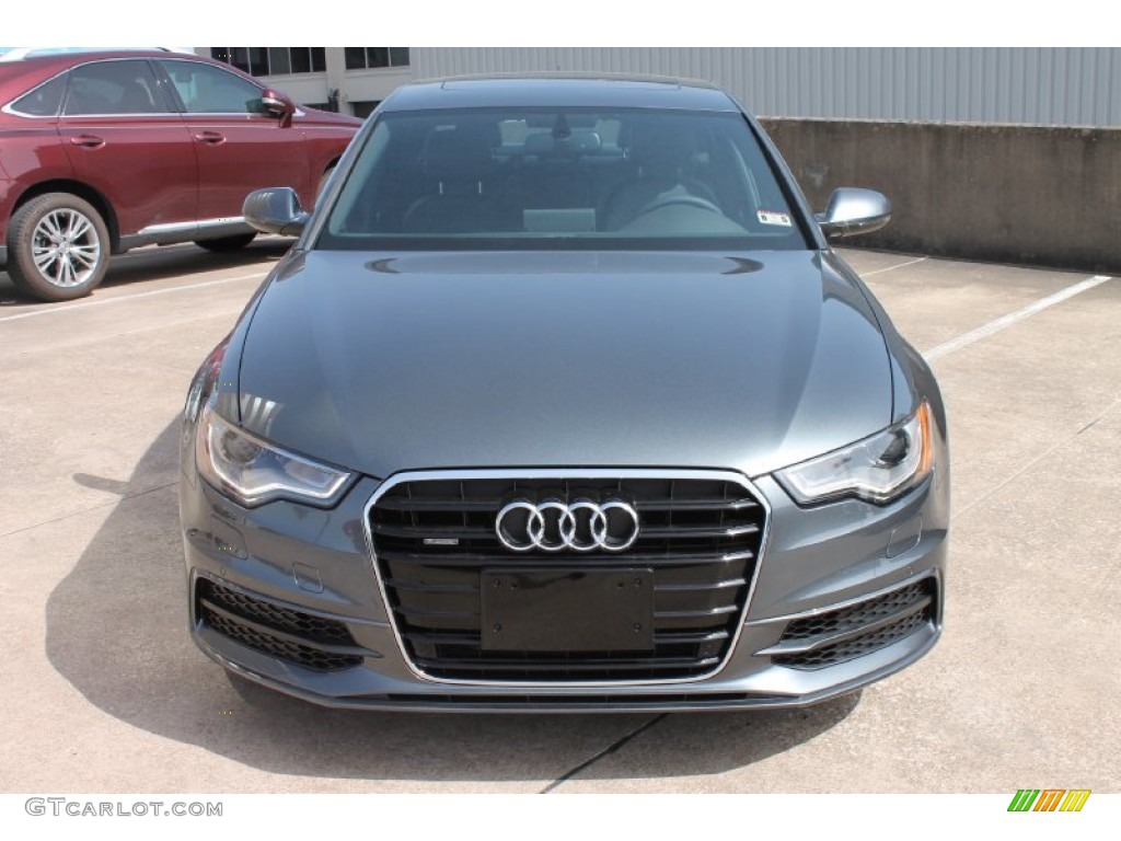Daytona Grey Pearl Effect 2014 Audi A6 3.0T quattro Sedan Exterior Photo #84358335