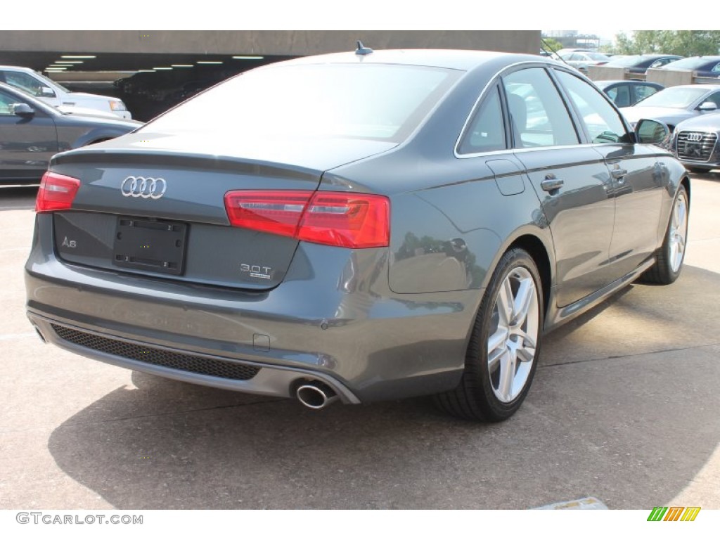 Daytona Grey Pearl Effect 2014 Audi A6 3.0T quattro Sedan Exterior Photo #84358512