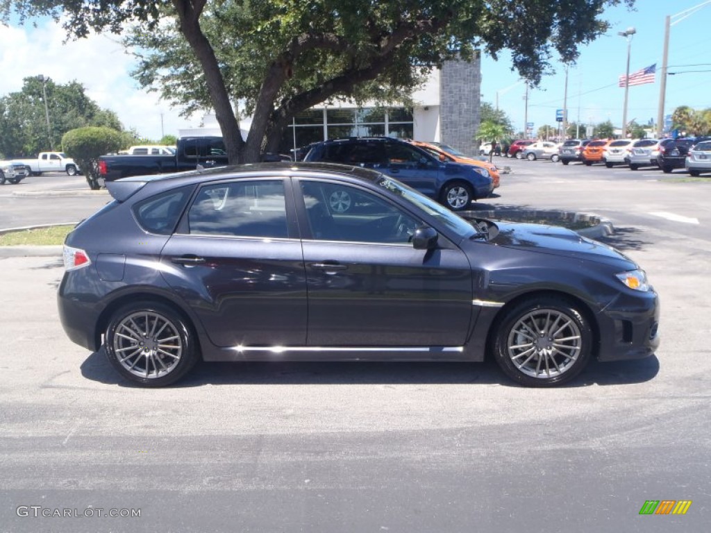 2013 Impreza WRX 5 Door - Dark Gray Metallic / WRX Carbon Black photo #7