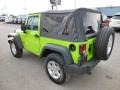 2012 Gecko Green Jeep Wrangler Sport S 4x4  photo #9