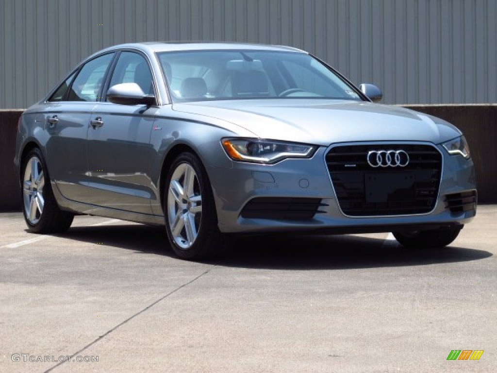 Quartz Gray Metallic 2014 Audi A6 3.0T quattro Sedan Exterior Photo #84359995