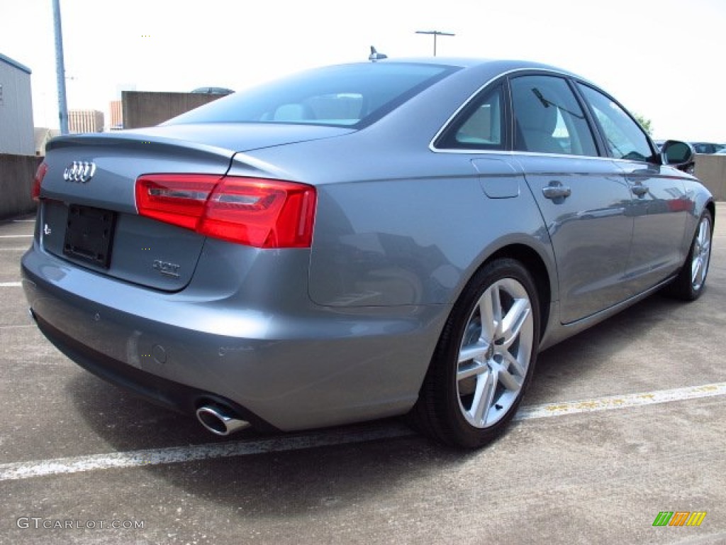 Quartz Gray Metallic 2014 Audi A6 3.0T quattro Sedan Exterior Photo #84360019