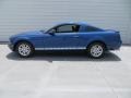 2008 Vista Blue Metallic Ford Mustang V6 Deluxe Coupe  photo #6