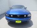 2008 Vista Blue Metallic Ford Mustang V6 Deluxe Coupe  photo #8