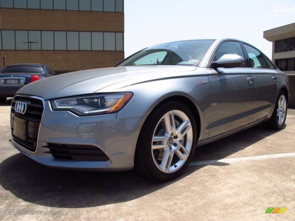 Quartz Gray Metallic 2014 Audi A6 3.0T quattro Sedan Exterior Photo #84360090