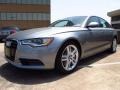 Quartz Gray Metallic 2014 Audi A6 3.0T quattro Sedan Exterior