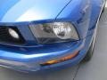 2008 Vista Blue Metallic Ford Mustang V6 Deluxe Coupe  photo #9