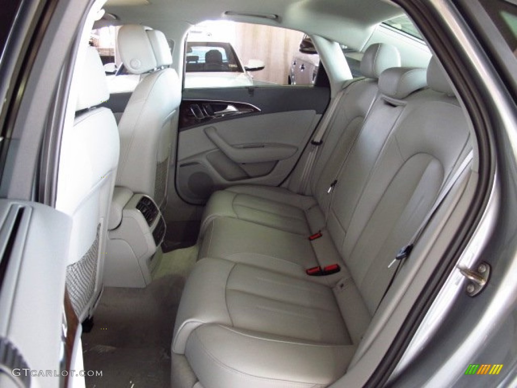 2014 Audi A6 3.0T quattro Sedan Rear Seat Photo #84360321