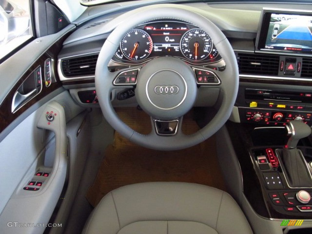 2014 A6 3.0T quattro Sedan - Quartz Gray Metallic / Titanium Gray photo #16