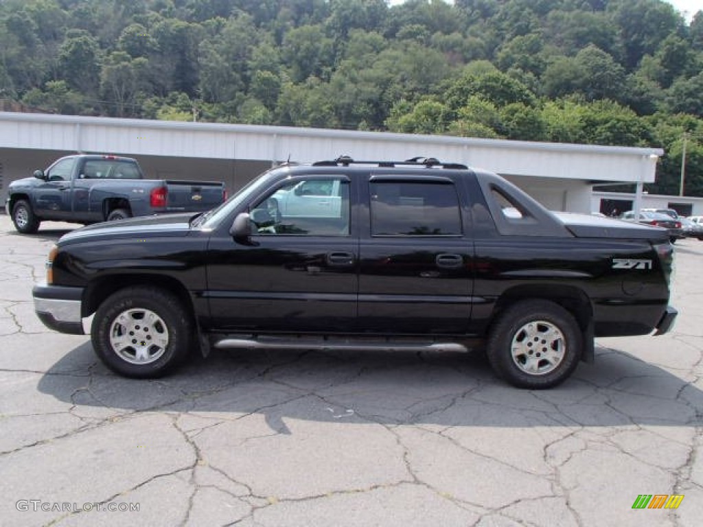 2004 Avalanche 1500 4x4 - Black / Dark Charcoal photo #5