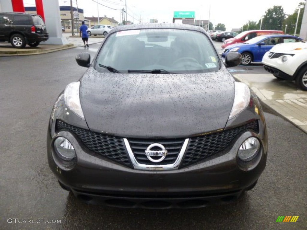 2012 Juke S AWD - Metallic Bronze / Black/Silver Trim photo #2