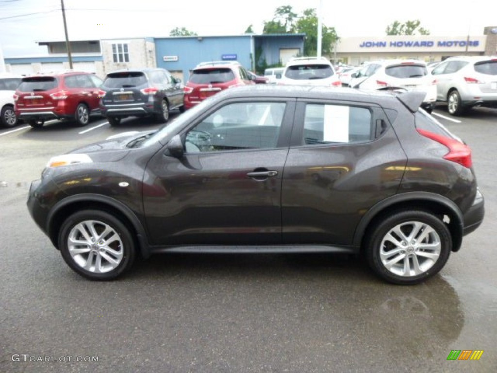 2012 Juke S AWD - Metallic Bronze / Black/Silver Trim photo #8