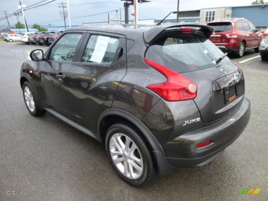 2012 Juke S AWD - Metallic Bronze / Black/Silver Trim photo #9