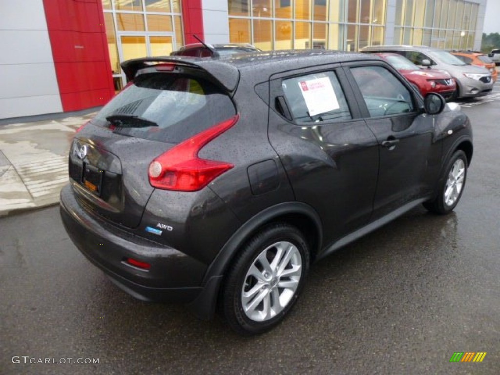 2012 Juke S AWD - Metallic Bronze / Black/Silver Trim photo #11