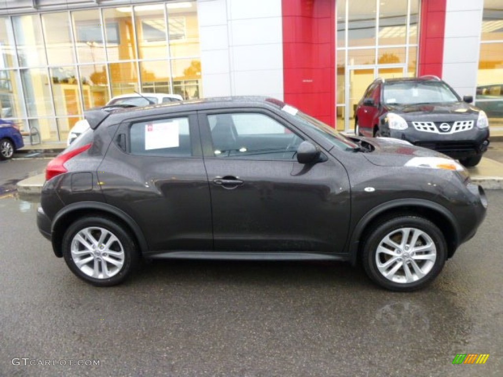 2012 Juke S AWD - Metallic Bronze / Black/Silver Trim photo #12