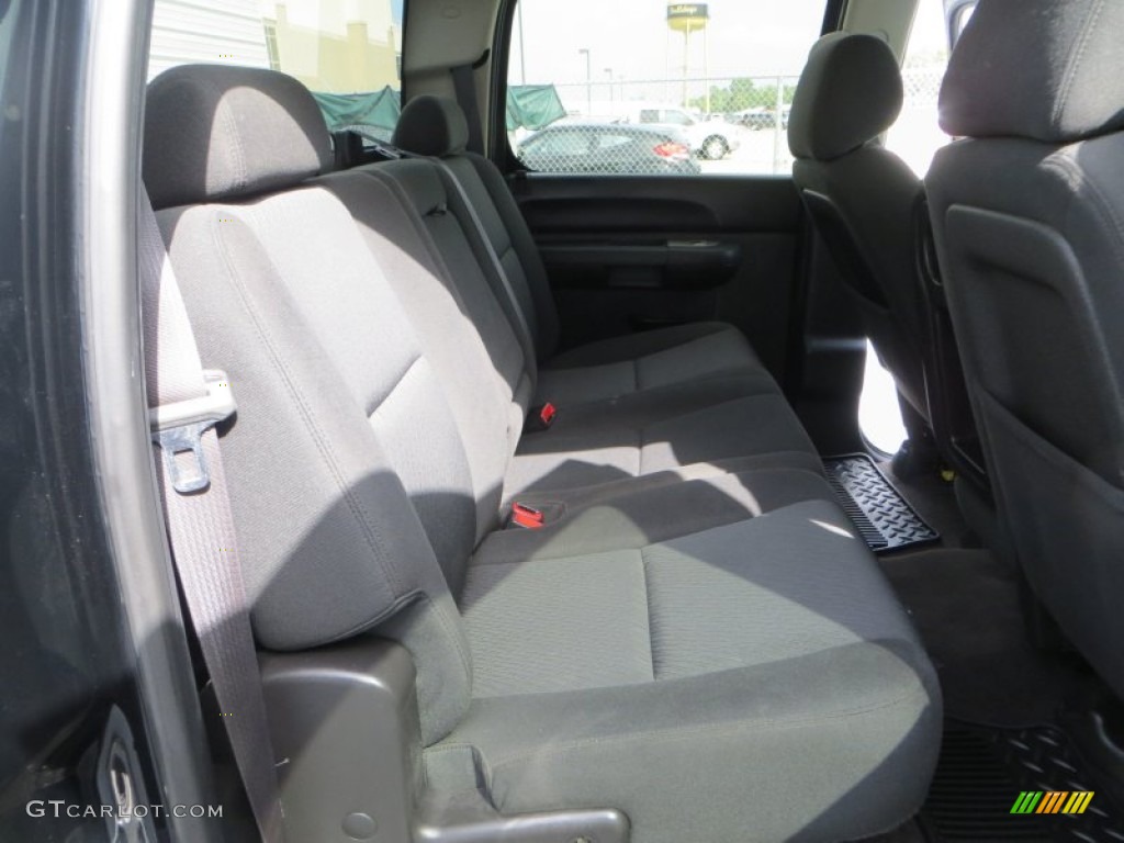 2011 Silverado 1500 LS Crew Cab - Black Granite Metallic / Dark Titanium photo #25